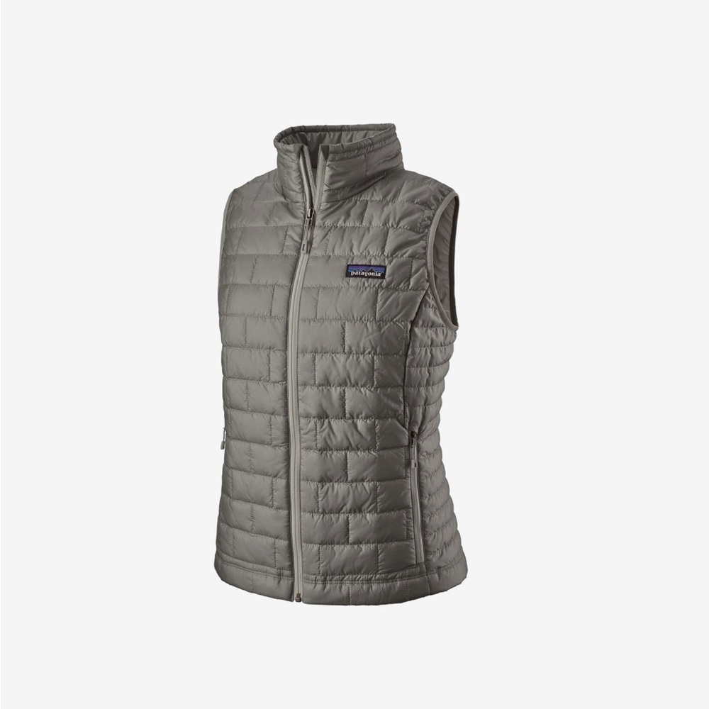 COPY - Women's grey Patagonia nano puff vest